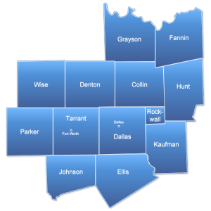 dallas-fortworth-county-map